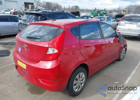 2015 Hyundai Accent Gs из США, поврежденный, VIN KMHCT5AE7FU222608